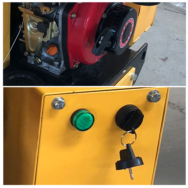 手扶式雙輪壓路機細節(jié)1