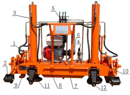 YQJ-300型液壓起道機